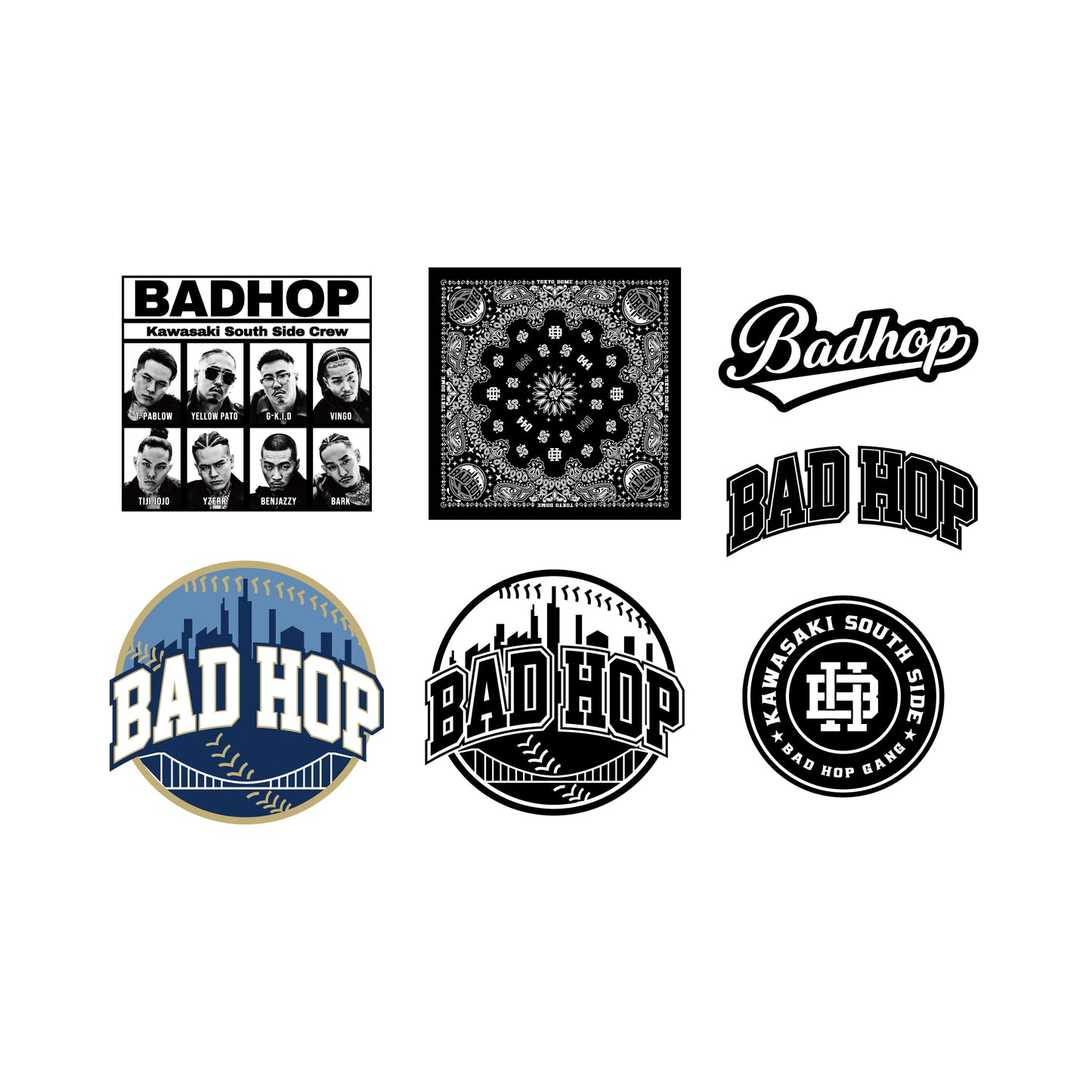 LOGO STICKER PACK / MULTI