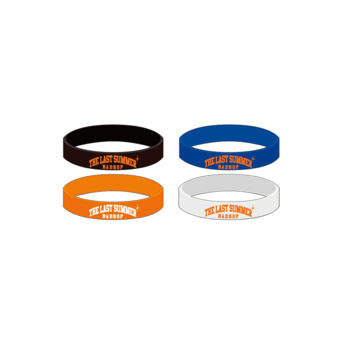 SILICON BAND 4C SET / MULTI