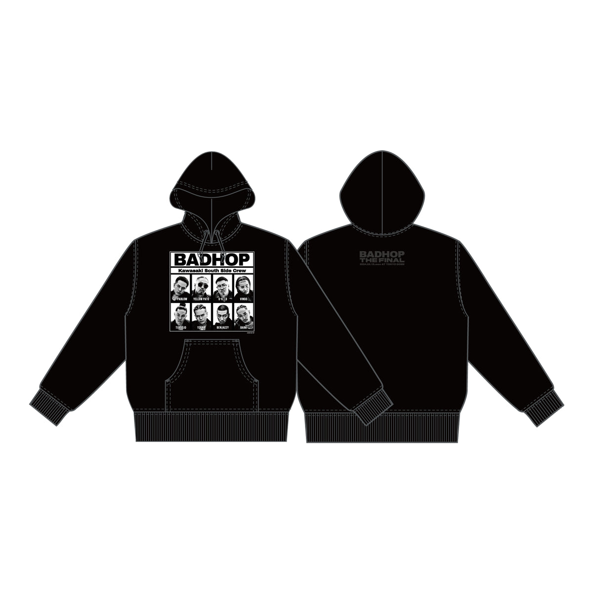 THE FINAL HOODIE / BLACK