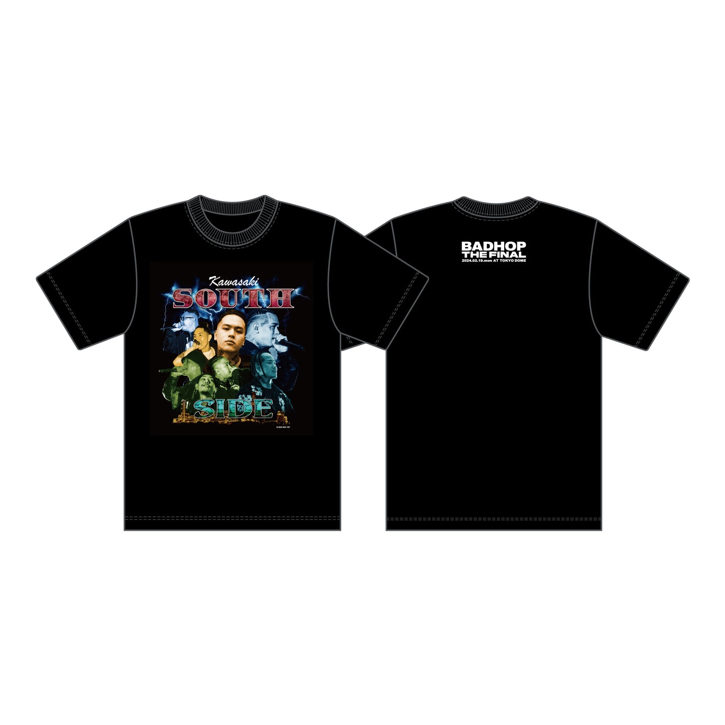 SOUTH SIDE RAP TEE / BLACK