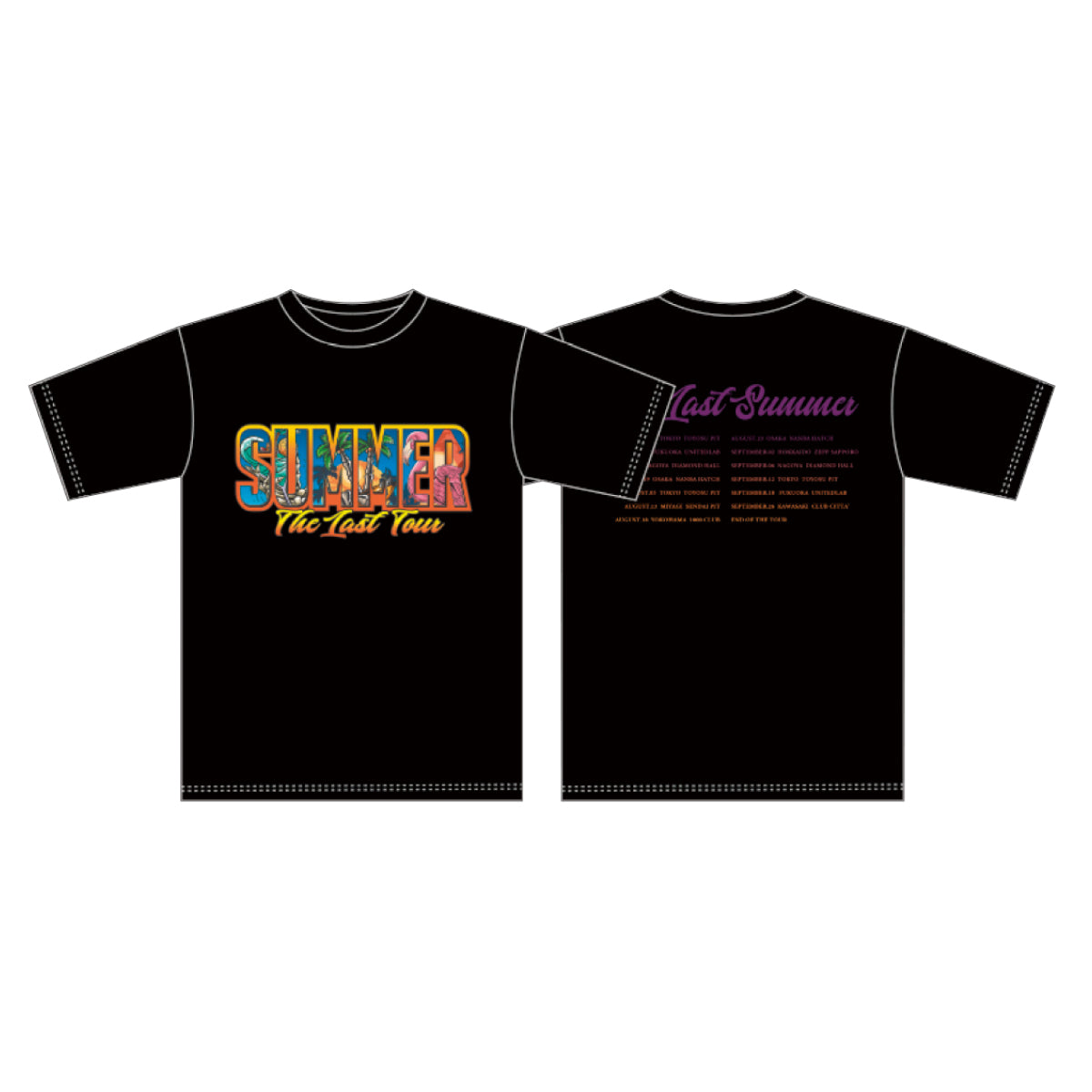 SUMMER GRAPHIC TEE / BLACK