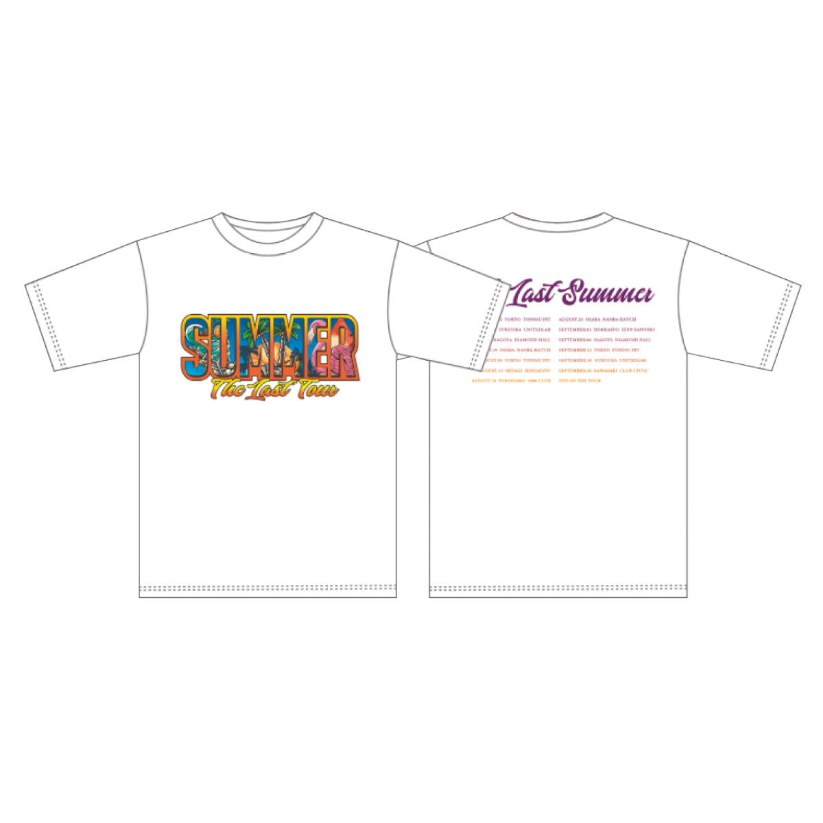 SUMMER GRAPHIC TEE / WHITE