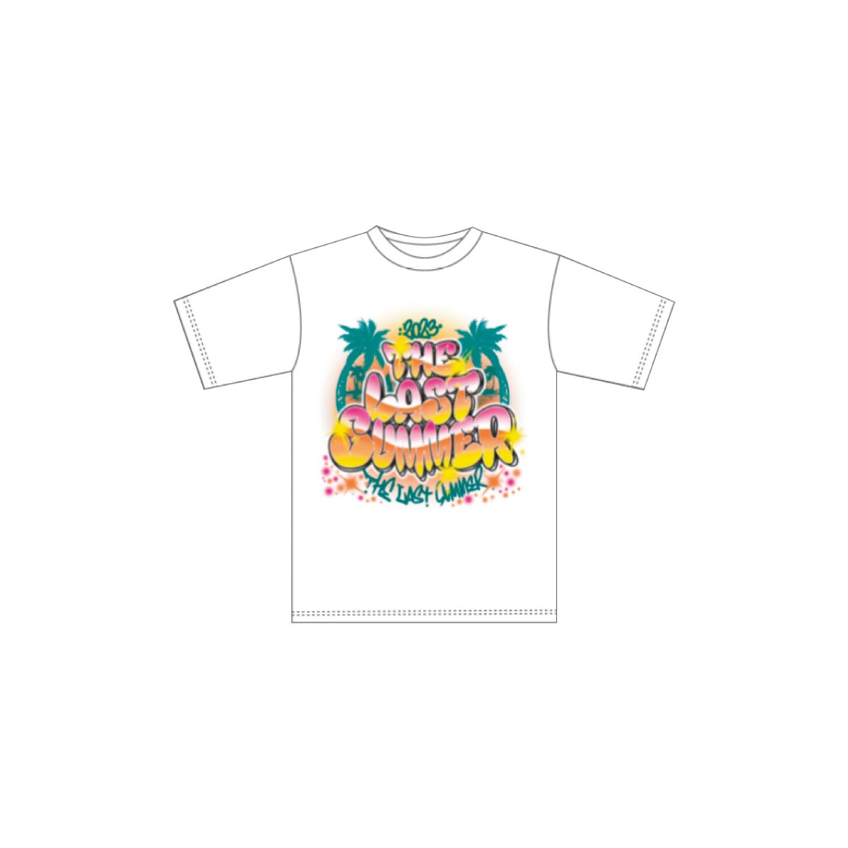 GRAFFITI TEE / WHITE