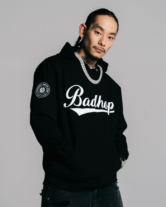BH BASEBALL HOODIE / BLACK