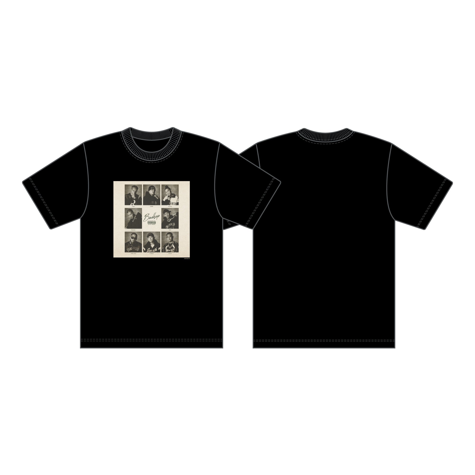 会場限定】BADHOP LAST ALBUM TEE / BLACK L - トップス